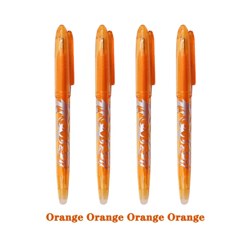 Multi-Color Erasable Gel Pen Set – 4 or 8 Pens | 0.5mm Fine Tip for Writing & Drawing