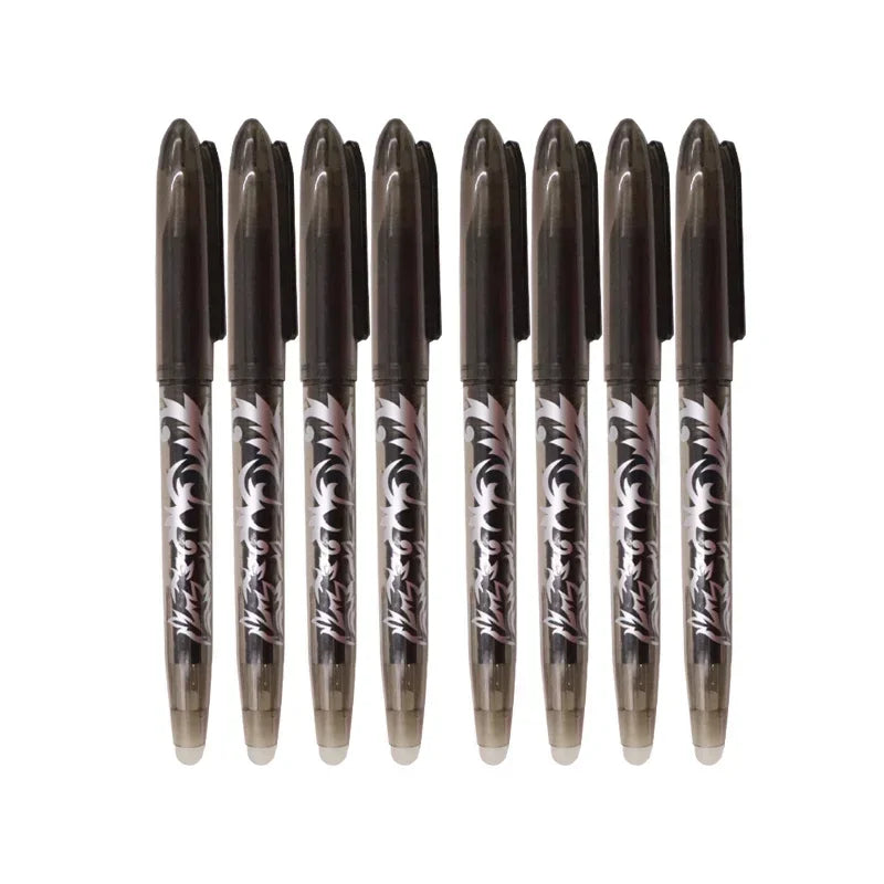 Multi-Color Erasable Gel Pen Set – 4 or 8 Pens | 0.5mm Fine Tip for Writing & Drawing