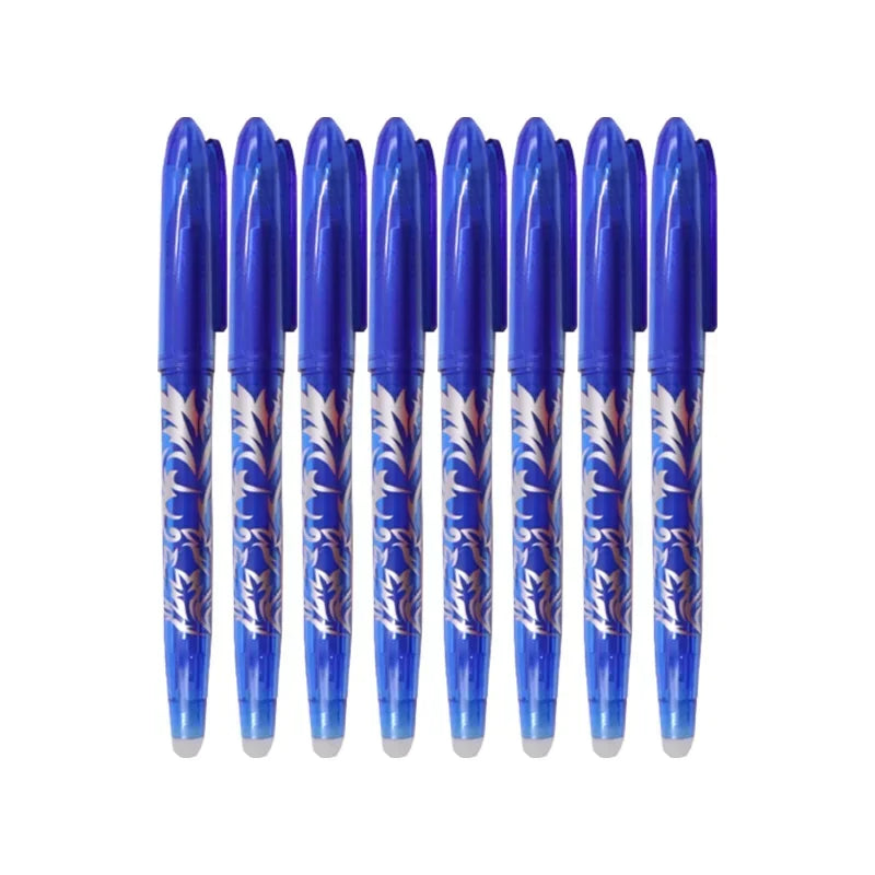 Multi-Color Erasable Gel Pen Set – 4 or 8 Pens | 0.5mm Fine Tip for Writing & Drawing