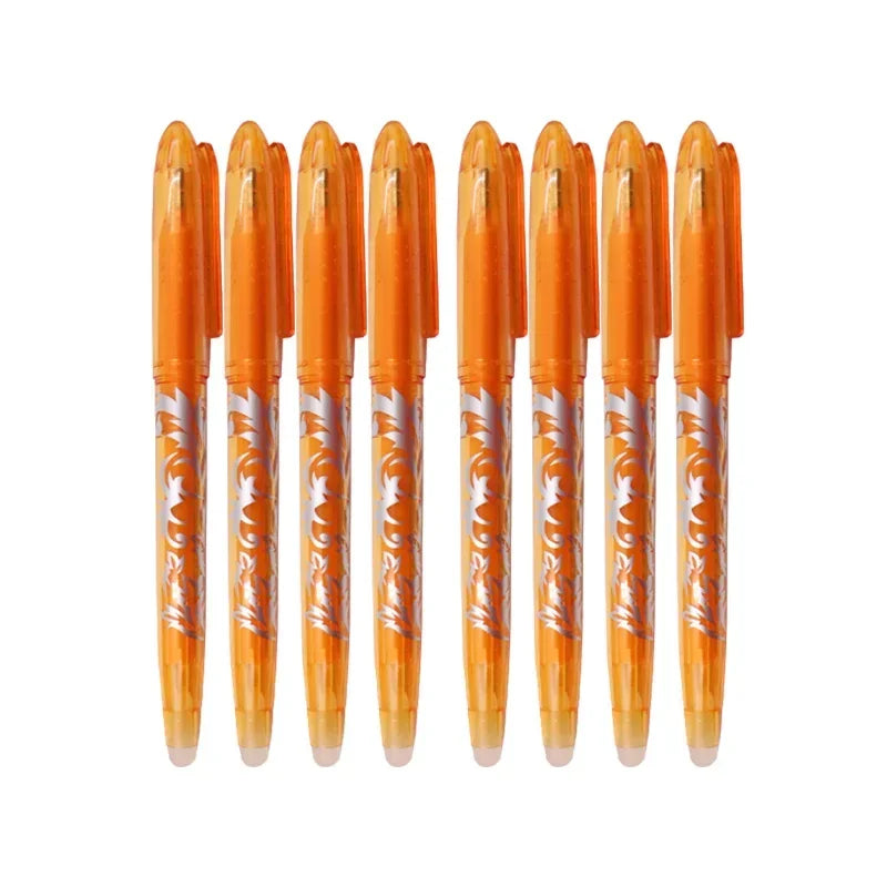 Multi-Color Erasable Gel Pen Set – 4 or 8 Pens | 0.5mm Fine Tip for Writing & Drawing