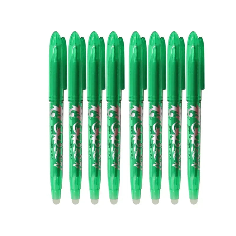 Multi-Color Erasable Gel Pen Set – 4 or 8 Pens | 0.5mm Fine Tip for Writing & Drawing